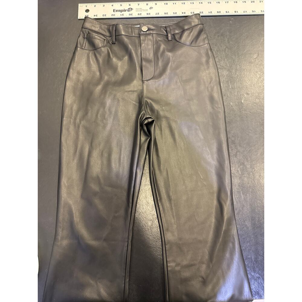 Altard state leather pants wide leg size small